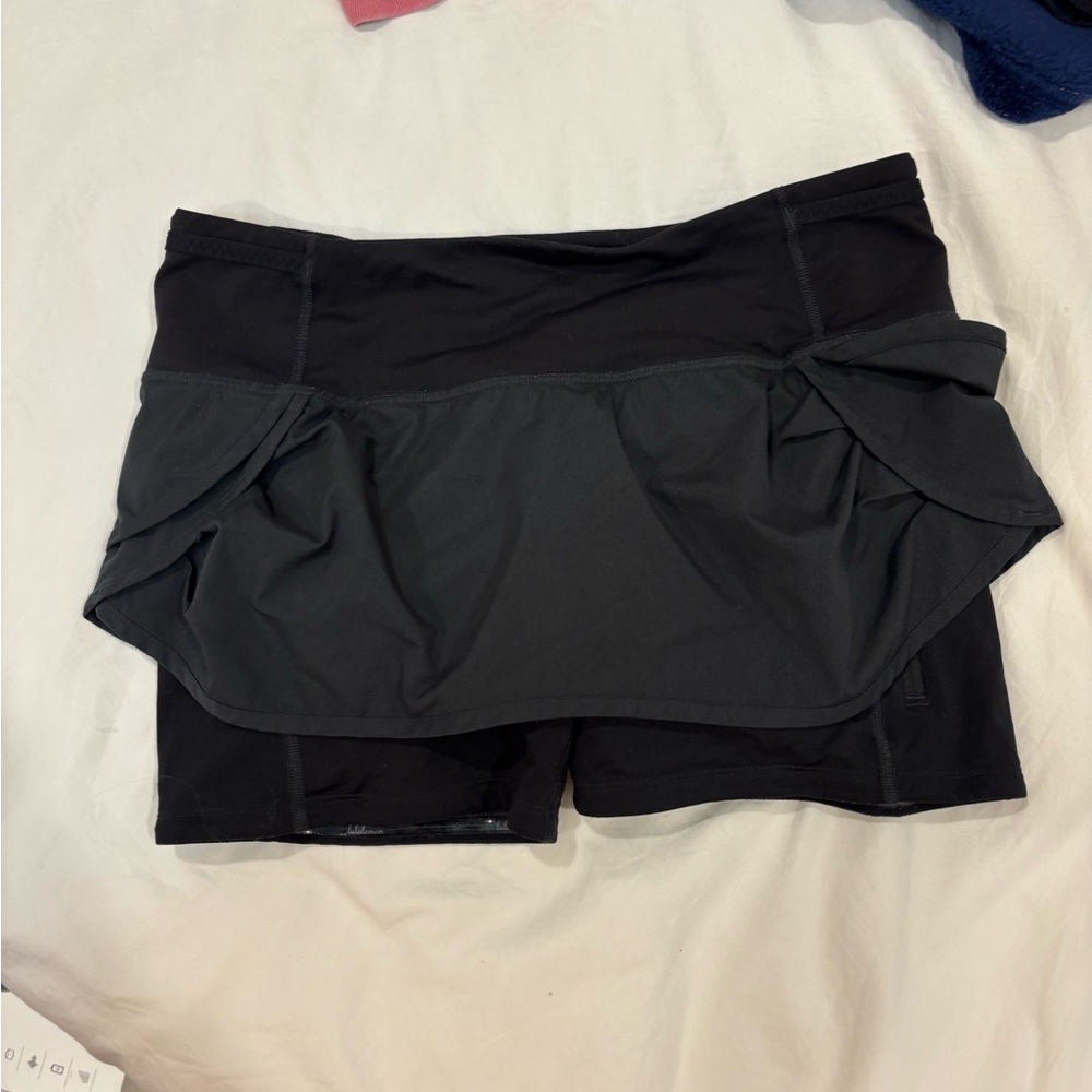 Lululemon Black Skort
